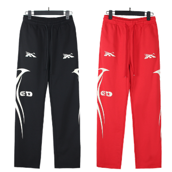Hellstar Printed Casual Loose-fitting Sweatpants